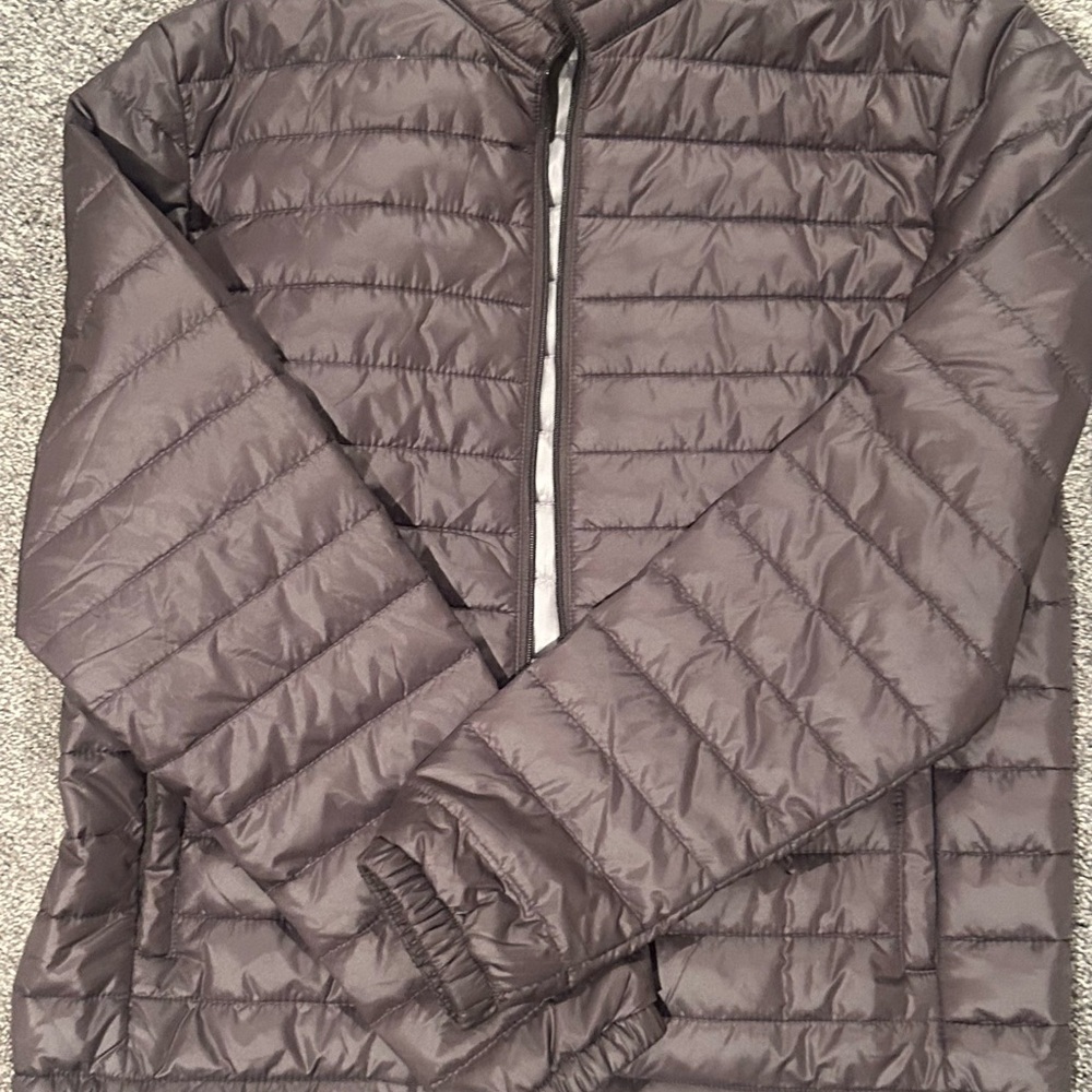 Aspire Charcoal Quilted Jacket
